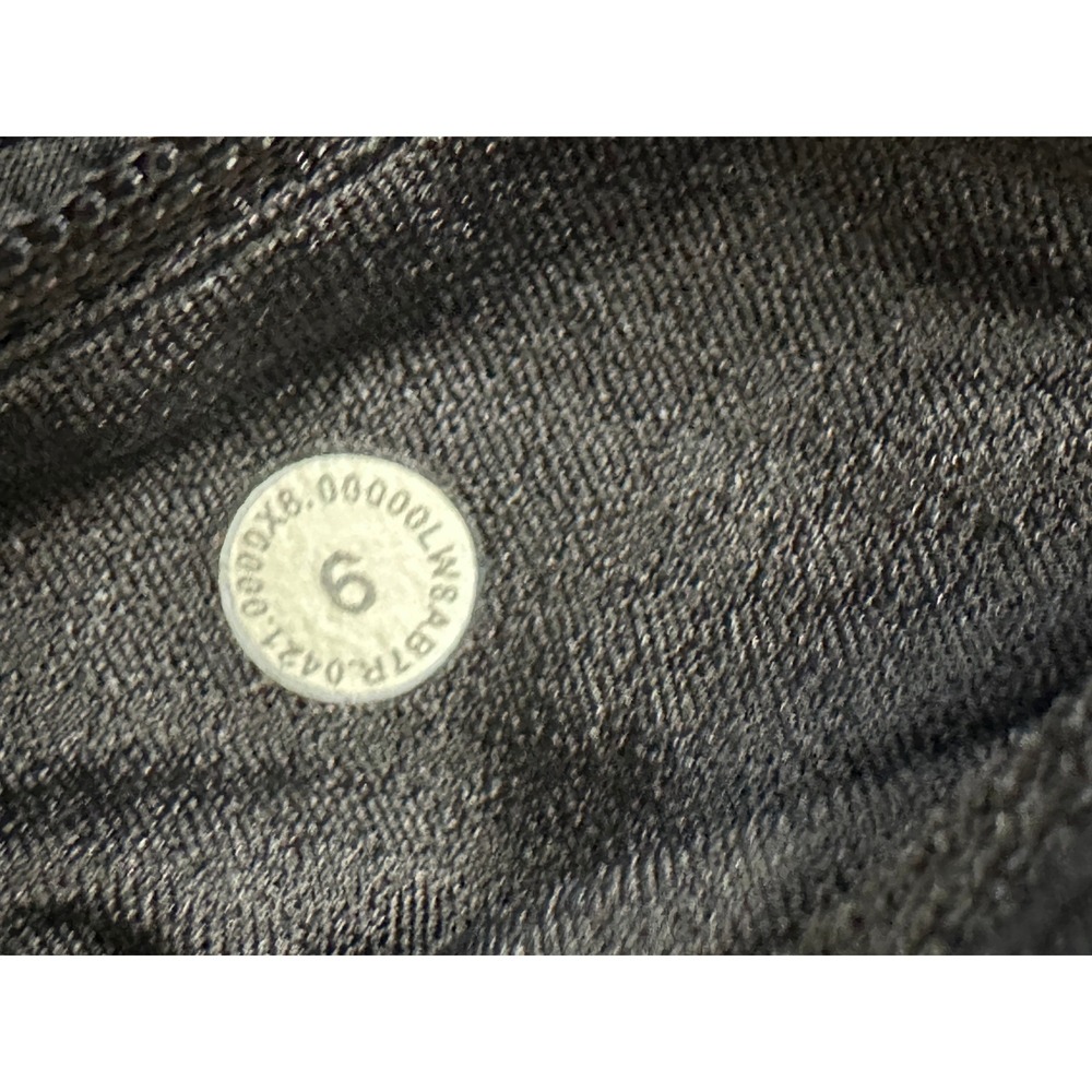 Lululemon Pace Rival Skirt Tall Black Athletic Tennis Golf Skort Size 6 - Picture 4 of 5